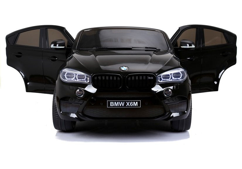 Elektrické auto BMW X6M – na akumulátor s pilotem | černé
