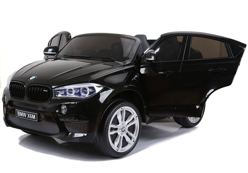 Elektrické auto BMW X6M – na akumulátor s pilotem | černé