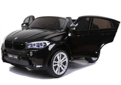 Elektrické auto BMW X6M – na akumulátor s pilotem | černé