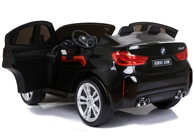 Elektrické auto BMW X6M – na akumulátor s pilotem | černé