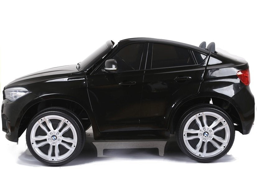 Elektrické auto BMW X6M – na akumulátor s pilotem | černé