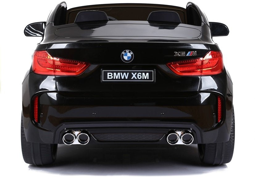 Elektrické auto BMW X6M s dálkovým ovládáním dvousedadlové černé