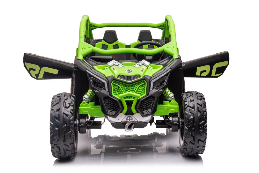 Elektrické auto buggy 4x4 na akumulator Can am RS zelené