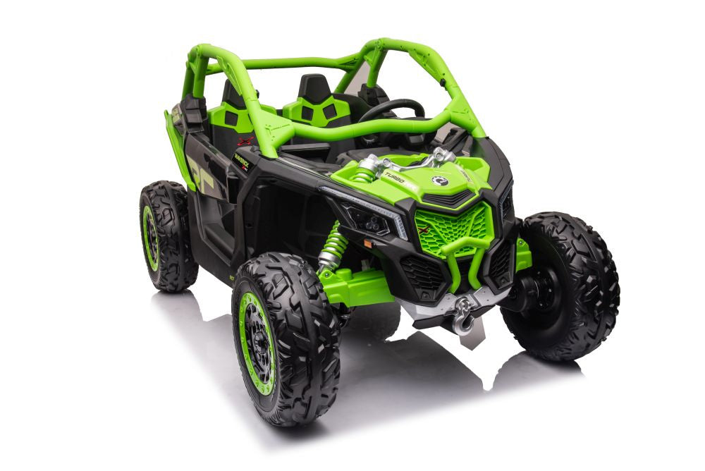 Elektrické auto buggy 4x4 na akumulator Can am RS zelené