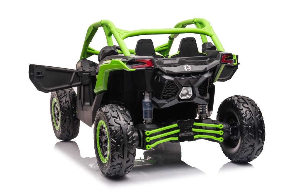 Elektrické auto buggy 4x4 na akumulator Can am RS zelené