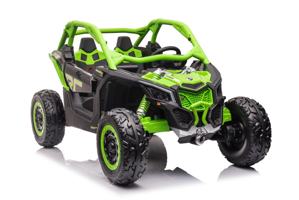 Elektrické auto buggy 4x4 na akumulator Can am RS zelené