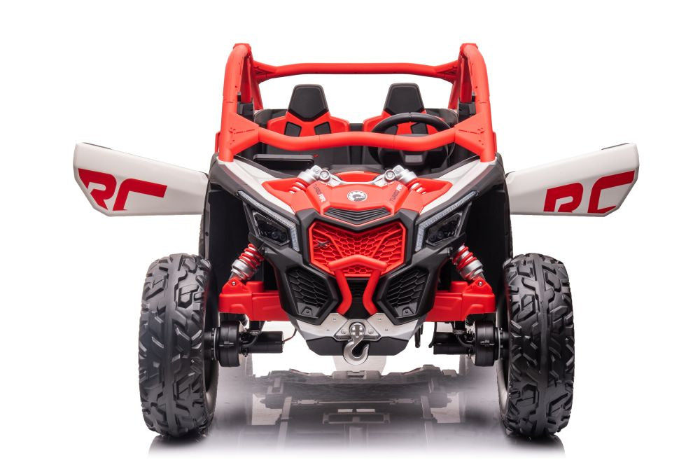 Elektrické auto buggy 4x4 s akumulátorem Can am RS červené