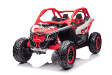 Elektrické auto buggy 4x4 s akumulátorem Can am RS červené