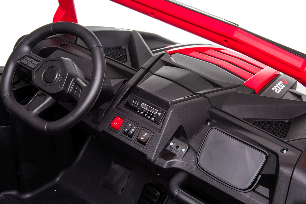 Elektrické auto Buggy A032 červené