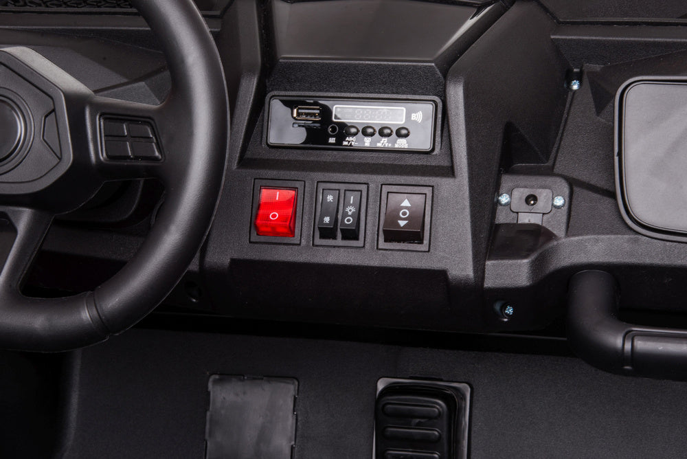 Elektrické auto buggy A032 pro děti na akumulátor bílé