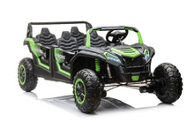 Elektrické auto Buggy A033 4x4 24V zelené