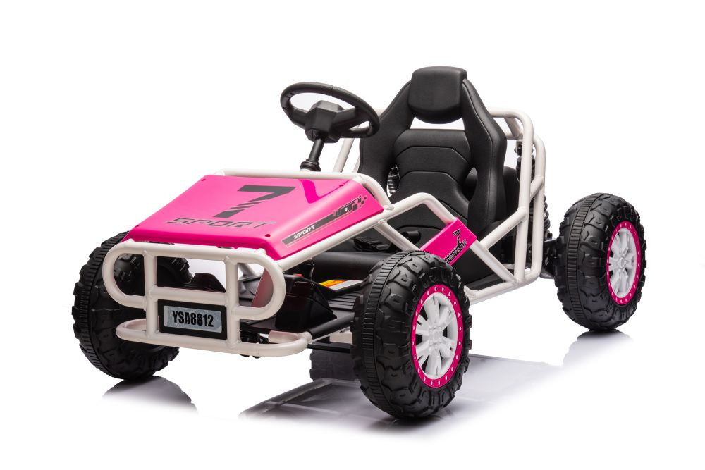 Elektrické auto Buggy A8812 24V růžové