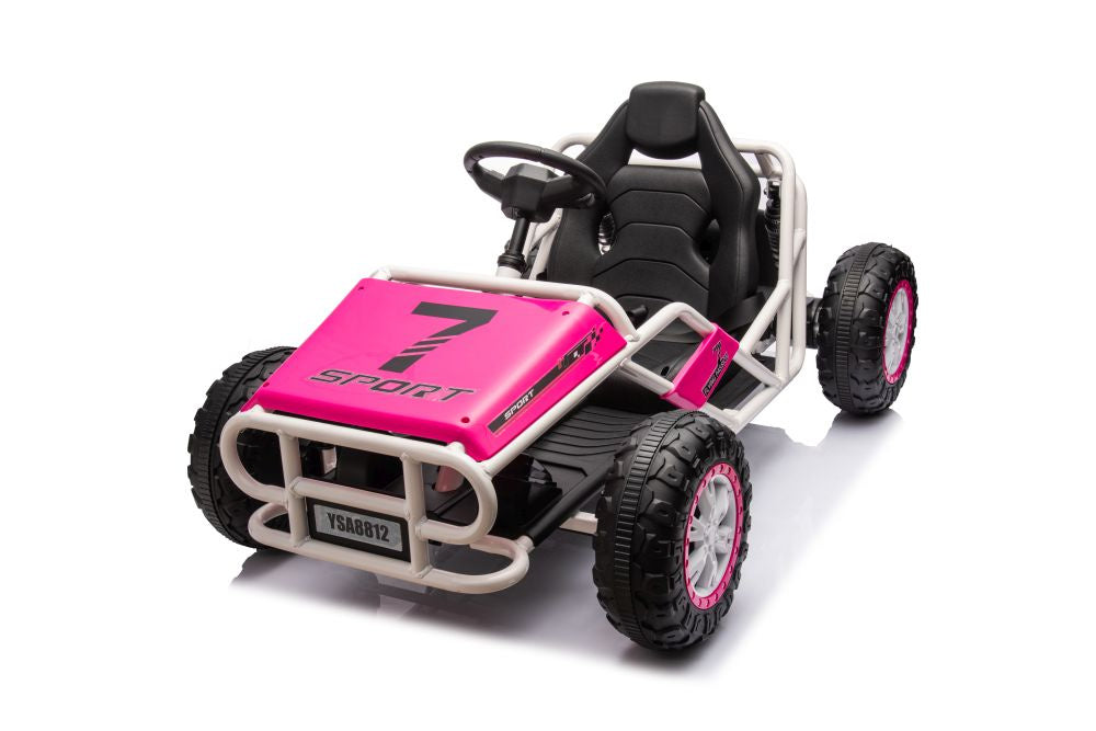 Elektrické auto Buggy A8812 24V růžové