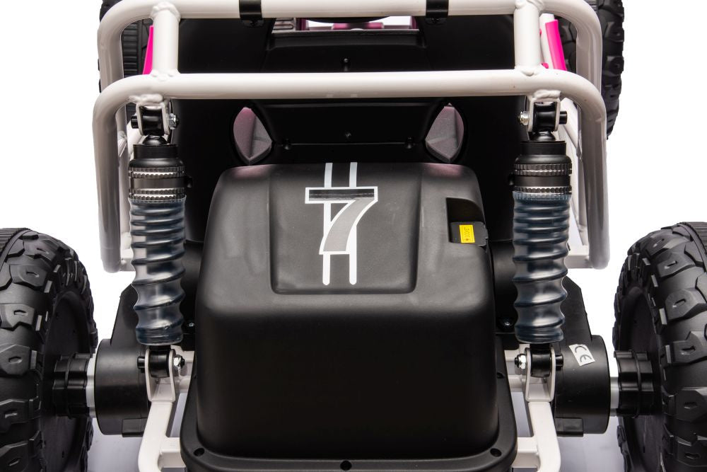 Elektrické auto Buggy A8812 24V růžové