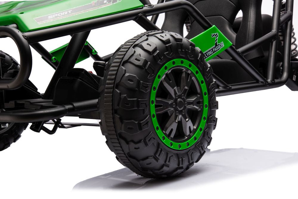 Elektrické auto Buggy A8812 24V zelené