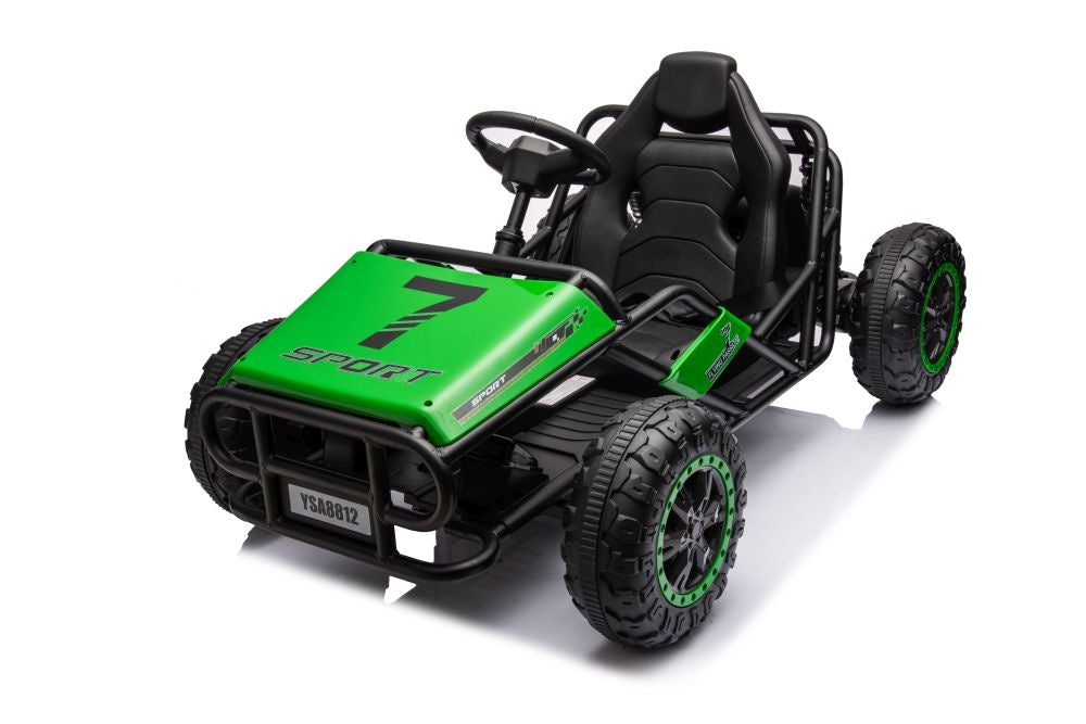 Elektrické auto Buggy A8812 24V zelené