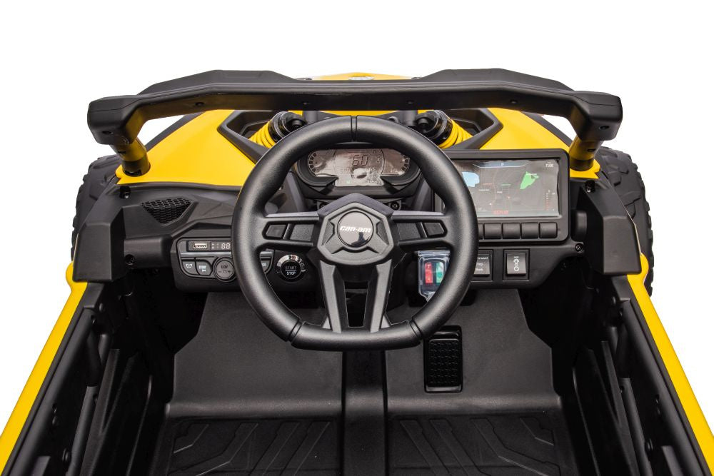 Elektrické auto buggy Can am DK CA003 – žluté | dětské