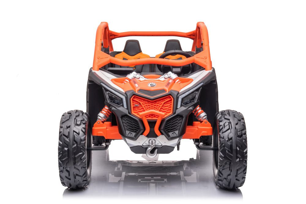 Elektrické auto buggy Can am RS 4x4 na akumulátor oranžové