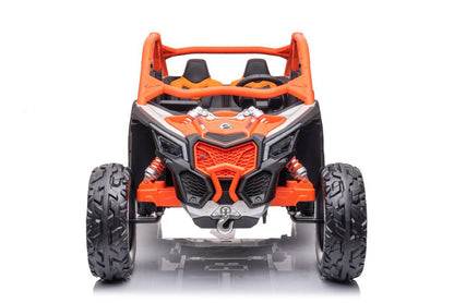 Elektrické auto buggy Can am RS 4x4 na akumulátor oranžové