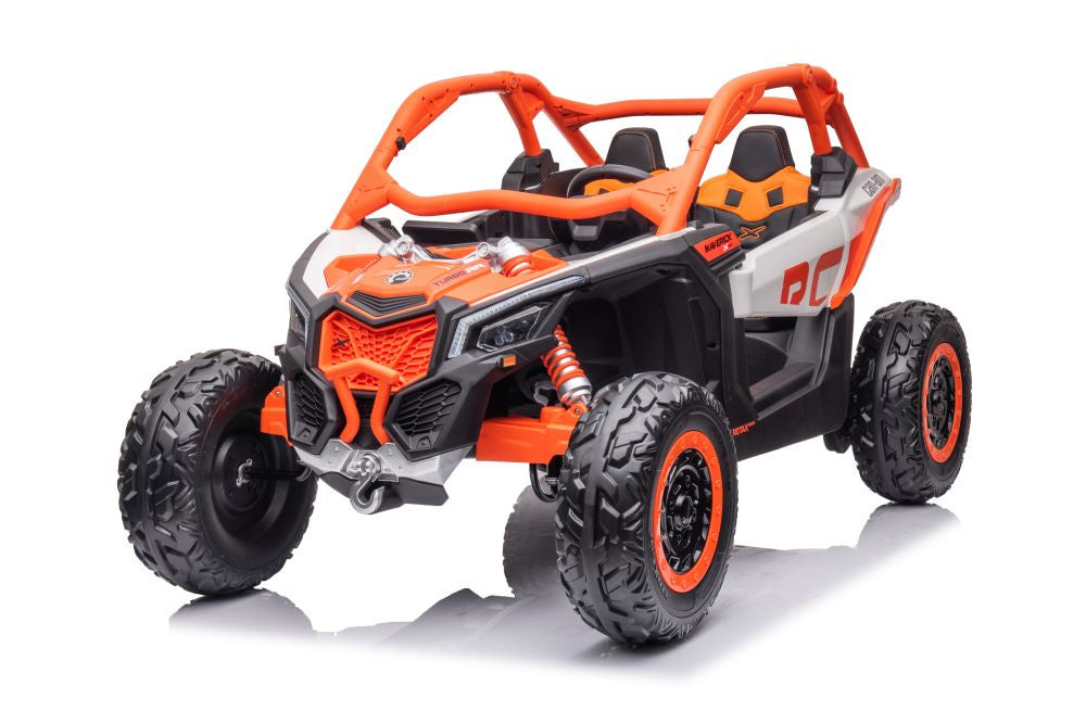 Elektrické auto buggy Can am RS 4x4 na akumulátor oranžové