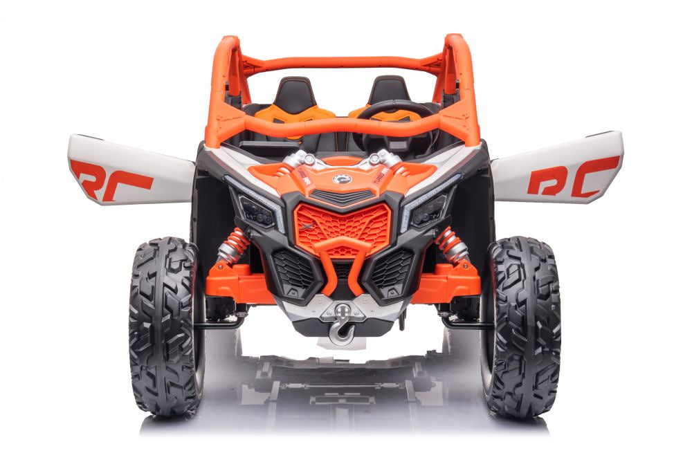 Elektrické auto buggy Can am RS 4x4 na akumulátor oranžové