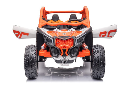 Elektrické auto buggy Can am RS 4x4 na akumulátor oranžové