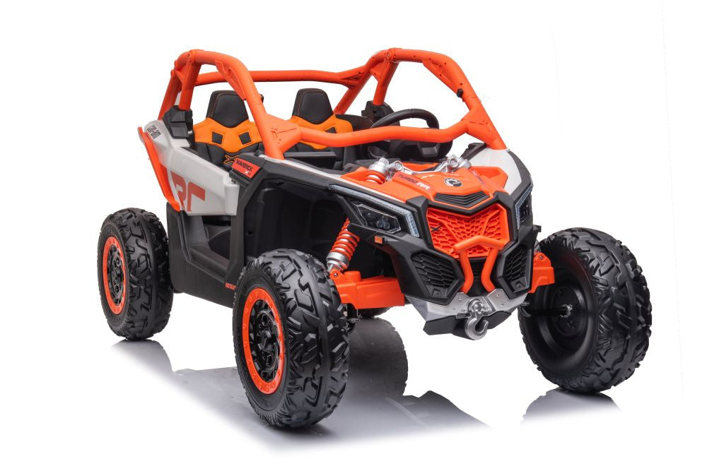 Elektrické auto buggy Can am RS 4x4 na akumulátor oranžové
