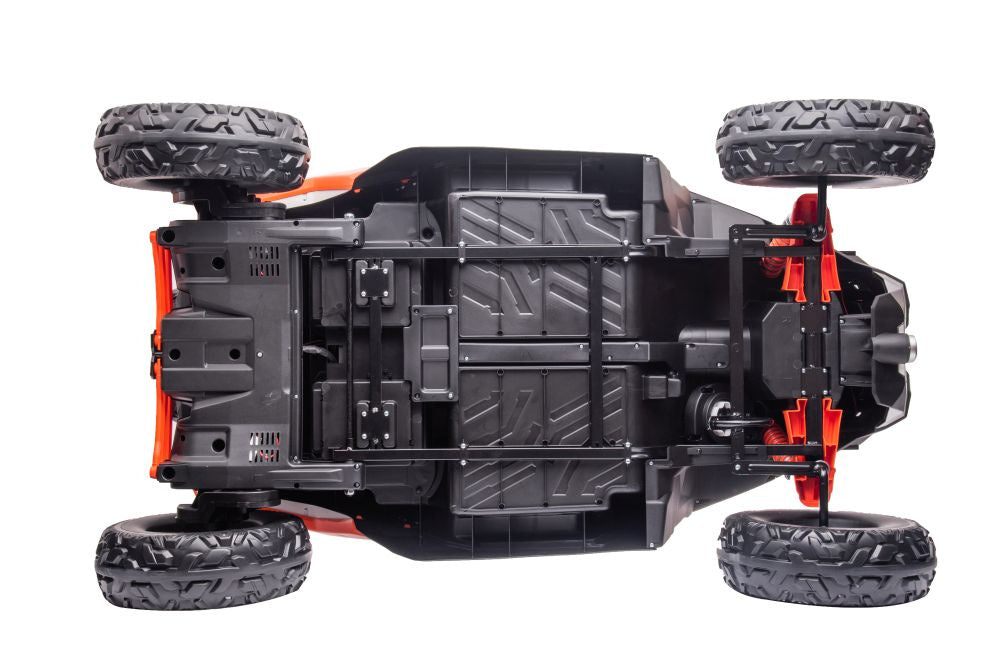 Elektrické auto buggy Can am RS 4x4 na akumulátor oranžové