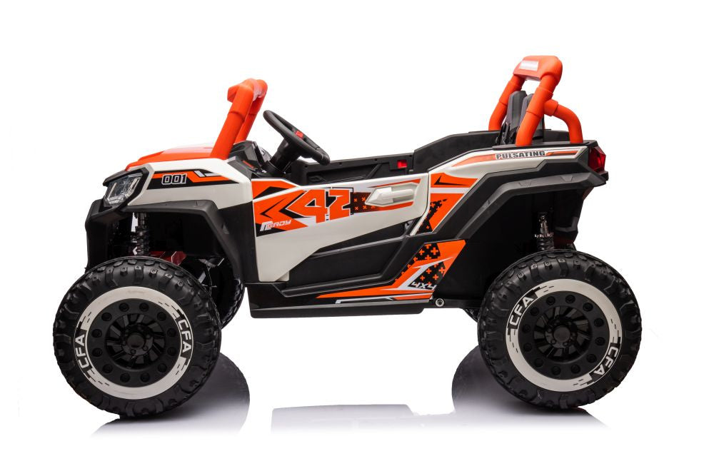 Elektrické auto Buggy NEL 913 4x4 24V oranžové