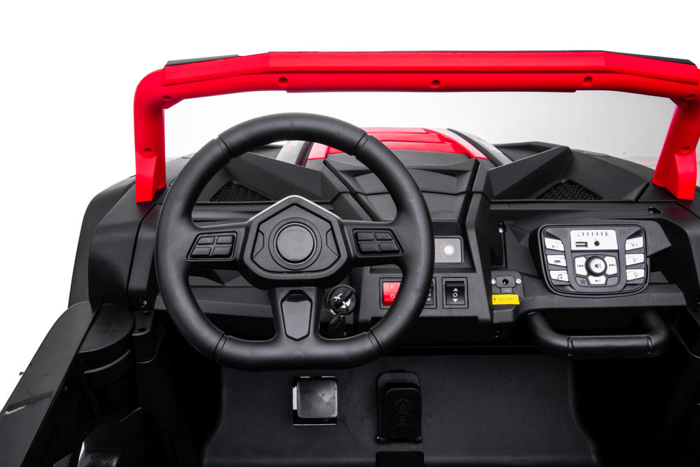 Elektrické auto buggy pro děti STRONG A032 červené