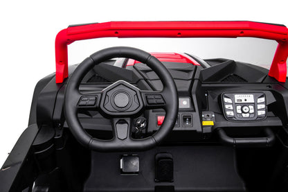 Elektrické auto buggy pro děti STRONG A032 červené
