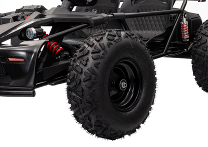 Elektrické auto Buggy SX2358 XXL černé pro 2 děti – 4x12V