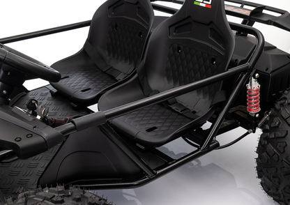 Elektrické auto Buggy SX2358 XXL černé pro 2 děti – 4x12V
