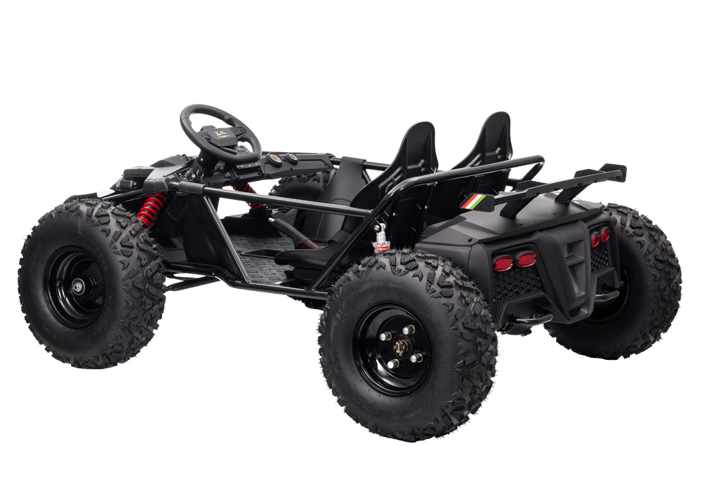 Elektrické auto Buggy SX2358 XXL černé pro 2 děti – 4x12V