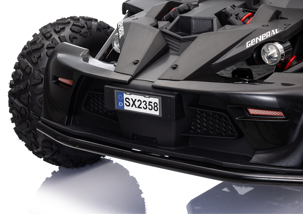 Elektrické auto Buggy SX2358 XXL černé pro 2 děti – 4x12V