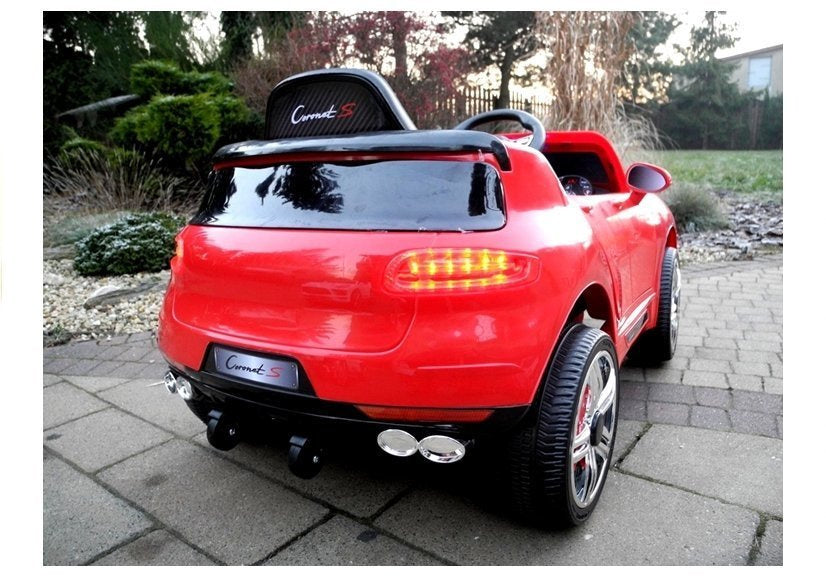 Elektrické auto Coronet S – na akumulator s dálkovým | červené