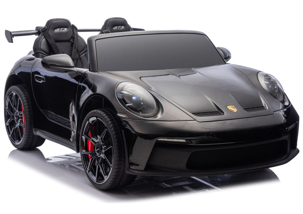 Elektrické auto DK-P911 Porsche GT3 černé lakované – 24V