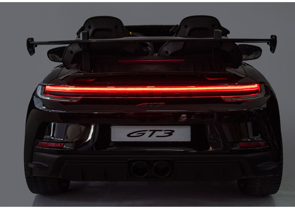 Elektrické auto DK-P911 Porsche GT3 černé lakované – 24V