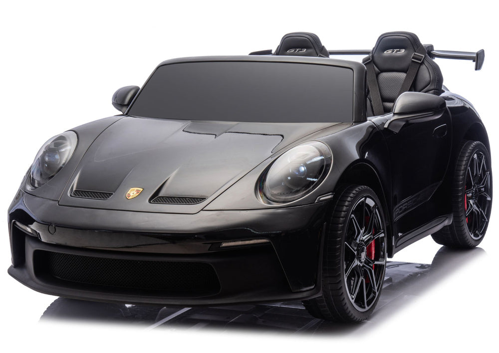Elektrické auto DK-P911 Porsche GT3 černé lakované – 24V