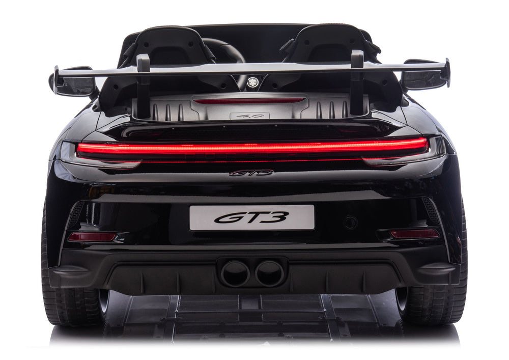 Elektrické auto DK-P911 Porsche GT3 černé lakované – 24V