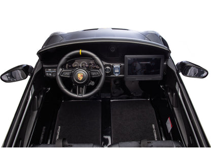 Elektrické auto DK-P911 Porsche GT3 černé lakované – 24V