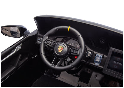 Elektrické auto DK-P911 Porsche GT3 černé lakované – 24V