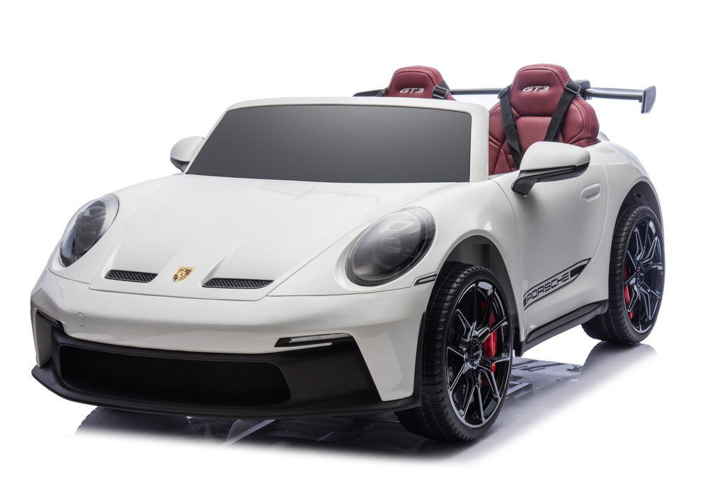 Elektrické auto DK P911 Porsche GT3 – na akumulátor | bílé