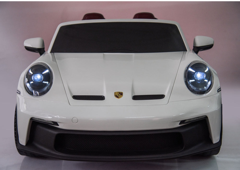 Elektrické auto DK P911 Porsche GT3 – na akumulátor | bílé