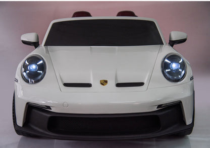 Elektrické auto DK P911 Porsche GT3 – na akumulátor | bílé