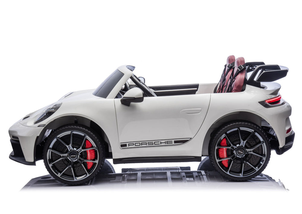 Elektrické auto DK P911 Porsche GT3 – na akumulátor | bílé