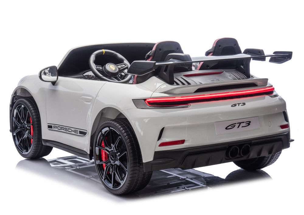 Elektrické auto DK P911 Porsche GT3 – na akumulátor | bílé
