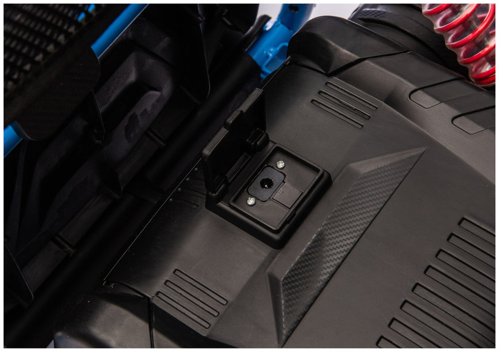 Elektrické auto DM-107 24V s tichým motorem – modré