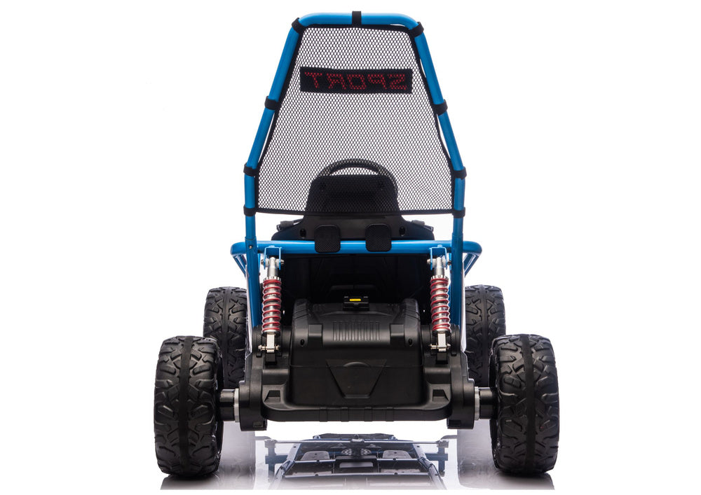 Elektrické auto DM-107 24V s tichým motorem – modré