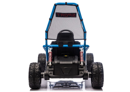 Elektrické auto DM-107 24V s tichým motorem – modré